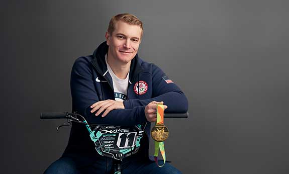 Connor Fields on bike