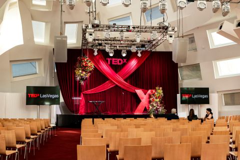 tedx stage red