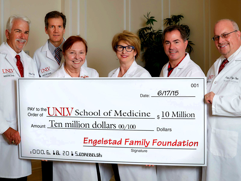 Engelstad Foundation Splash